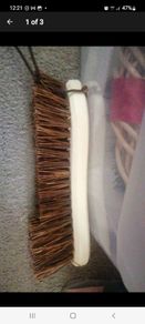 wooden scrubbing brush