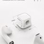6 Pack Cable Tidy Clips Adjustable Cord Organiser Magnetic Management Self Adhesive Wire Holder for Desk, Nightstand, Charging Cables, HDMI, USB, Audio Cable, Office, Home, White Image 2