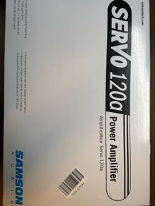 Samson Servo 120a Power Amplifier (EU Plug)