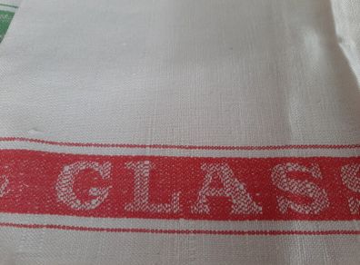 New tea towel vintage glass cloth