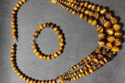 Tiger eye matching set
