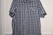 mens CRAGHOPPERS SOLARShield Check shirt sleeve Size XXL 2XL extra large EU 50 walking hiking