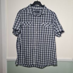mens CRAGHOPPERS SOLARShield Check shirt sleeve Size XXL 2XL extra large EU 50 walking hiking
