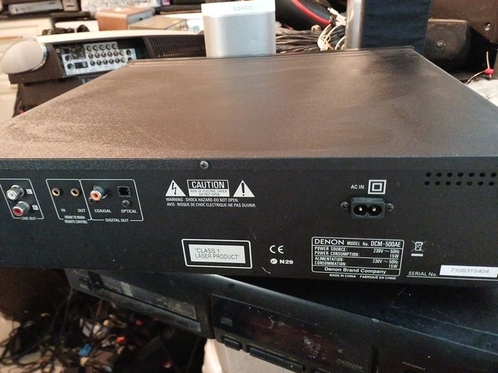 DENON 5cd player