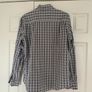 M&S Collection Mens Black & Grey Check Long Sleeve Shirt Image 10