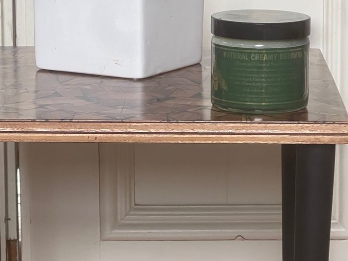 NEW PRICE DROP Coffee/Side Tables set of one off designed marquetry topped side tables