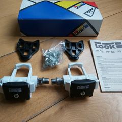 Look PP65 White Delta Pedals NOS