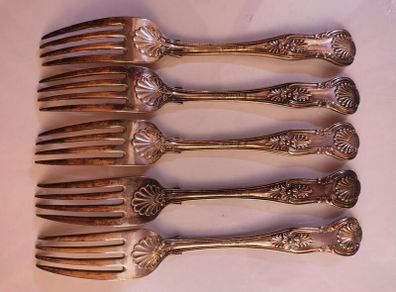 Vintage Kings Pattern Forks