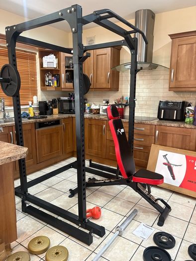 Heavy Duty (not Cheap Like Others Here) Gym Set!