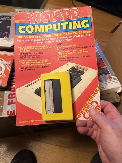 Ultimate Vintage Commodore VIC20 Lot. 5 Boxed Games, Hardware N Rare Cassettes UK PAL