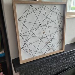 Wooden memo board
