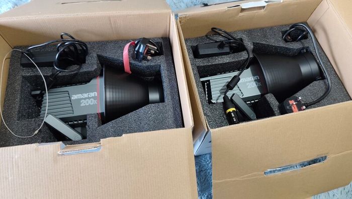Two sets x Aputure Amaran 200x Videography Studio Lights