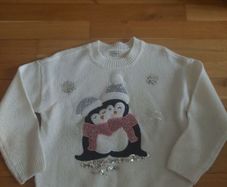 Girl's Christmas jumper