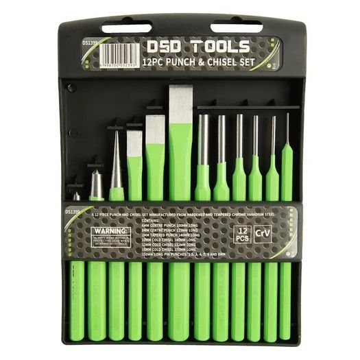 Dsd Tools 12pc Punch & Chisel Set