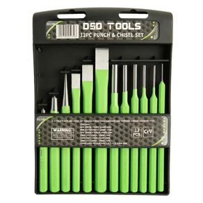 Dsd Tools 12pc Punch & Chisel Set