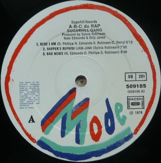 Sugarhill Gang  A.B.C. Du Rap