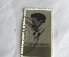 Irish stamp - JM Synge