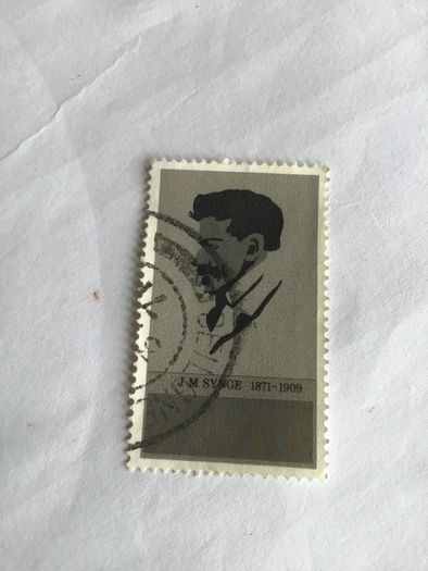 Irish stamp - JM Synge