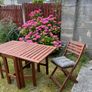 Garden table with chairs (foldable) Image 3
