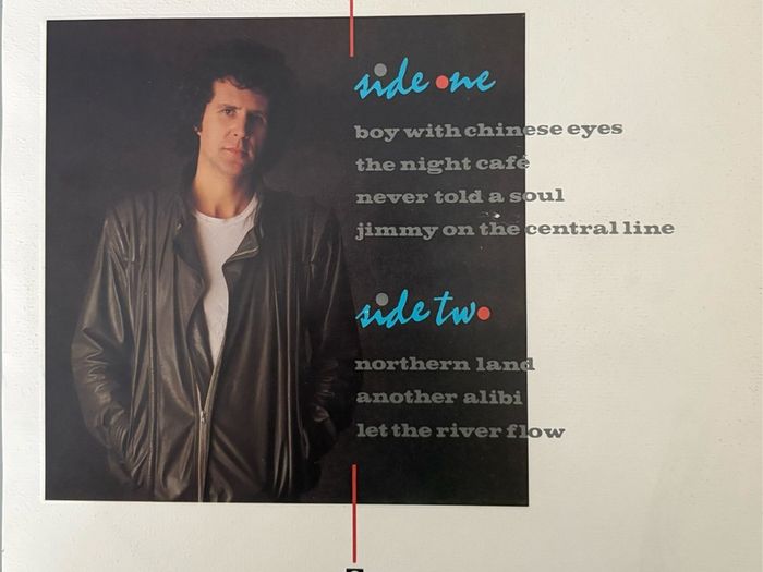 John Illsley - Never Told a Soul. Solo album by the Dire Straits bass player. Cover has the exact same photo as the Walk of Life single that would be released more than a decade later by Dire Straits and Mark Knopfler contributes to this album.