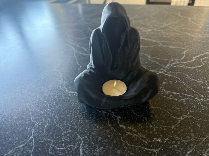 Death Candle Holder- Halloween Decoration