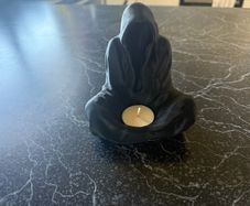Death Candle Holder- Halloween Decoration