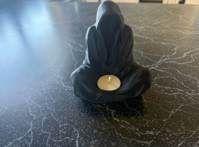 Death Candle Holder- Halloween Decoration
