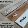 Oyster grey Laminated flooring - 12mm thick -  narrow plank Image 7