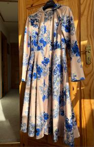 RainSisters Fit and Flare Coat size M