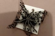 girls fancy dress spider hairclip