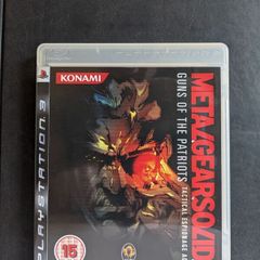 Metal Gear Solid 4 - PS3 complete in box