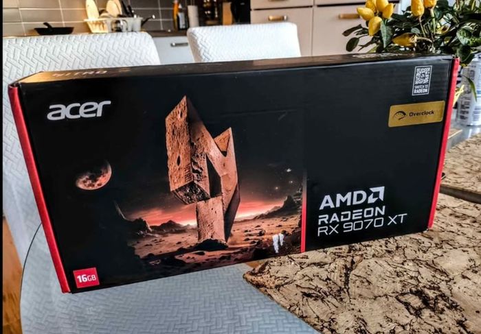 Brand New Gpu AMD Radeon RX9070XT Acer Nitro 16GB OC