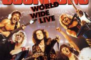 Scorpions. Irish release World Wide Live. Original 1985 translucent Irish double live gatefold album in vg+ condition