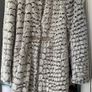 Beautiful grey faux fur coat Image 3