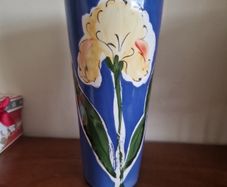handpainted vase