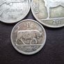 1928 Irish Free State. Set of 3 Silver Coins: Half Crown&Florin&Shilling Image 3