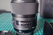 Sigma Art 35mm F1.4 Lens Nikon Mount