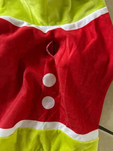 The Grinch Dog Costume XS