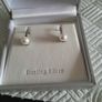 ladies silver earrings Image 3