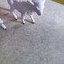 SET OF 2 Little Lamb Standing TOYS. Image 2