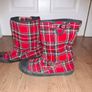 Blowfish punk/rock tartan boots, size 4 Image 2