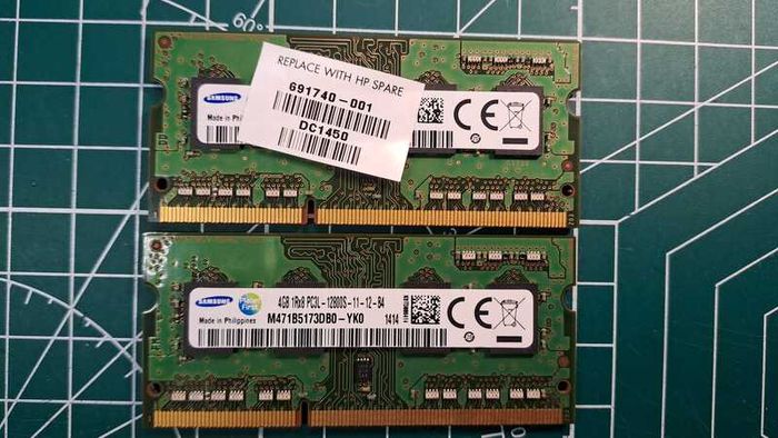 Samsung Ram (2x4gb) Ddr3l 1600mhz Pc3l-12800s So-dimm Laptop Ram