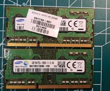 Samsung Ram (2x4gb) Ddr3l 1600mhz Pc3l-12800s So-dimm Laptop Ram