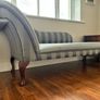 Chaise Lounge Grey/Silver Image 2