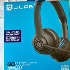 JLab GO Work wireless on-ear headset