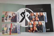 2 boyzone call cards in collectors folder