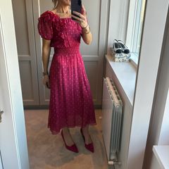 Ba&sh pink midi dress, brand new with tags