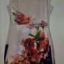 Oasis Lace Back Floral Placement Print Dress S16 Image 3