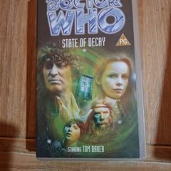Doctor Who VHS State of Decay in very good condition