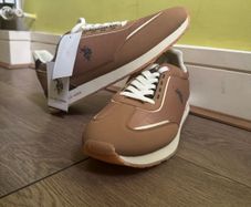 Brand New U.S. Polo Assn. Retro Runner Sneakers - UK 10